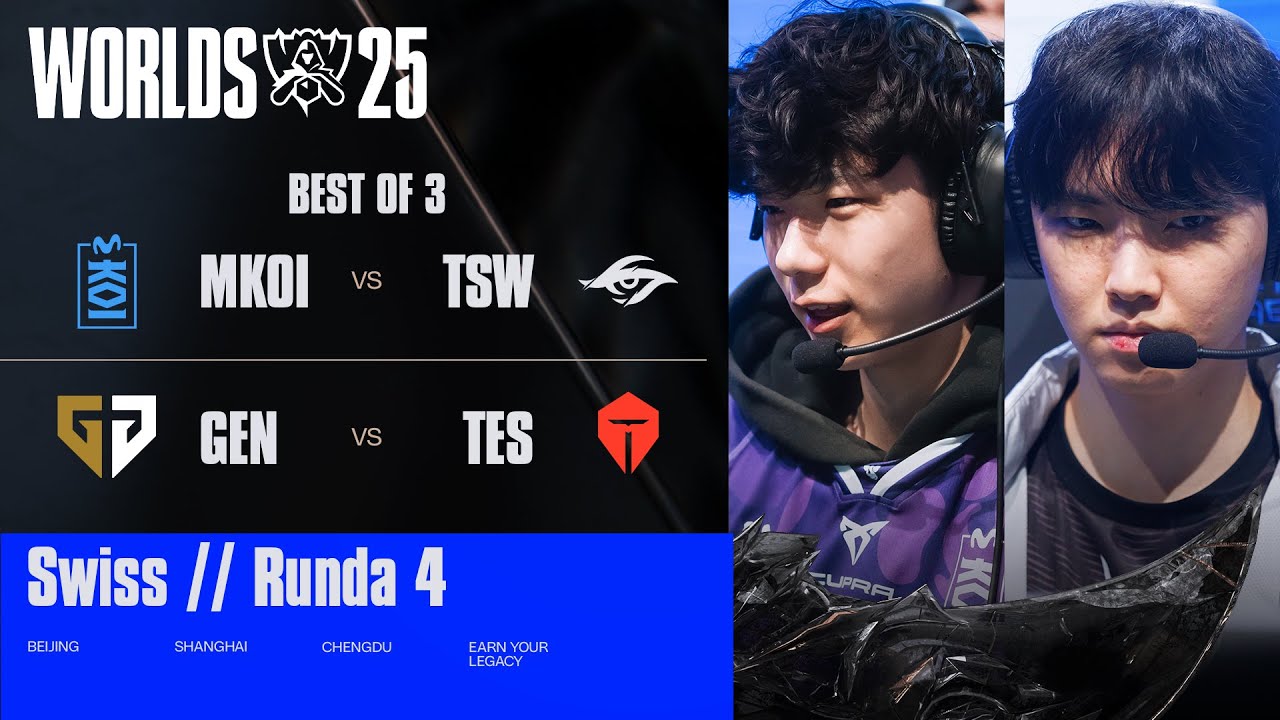 🔴DZIEŃ 7 SWISS STAGE MISTRZOSTWA ŚWIATA 2025🔴MKOI vs TSW & GENG vs TOP ESPORTS🔴