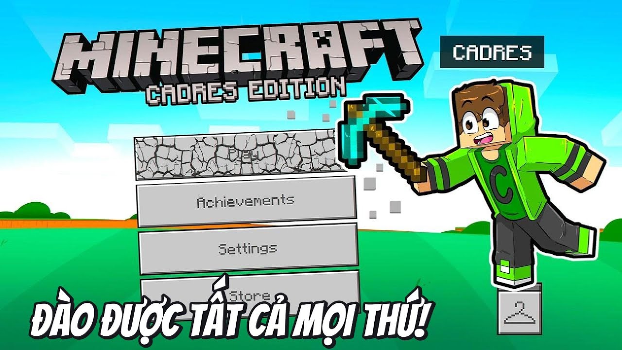 Minecraft Nhưng Tôi Đào Được TẤT CẢ MỌI THỨ!