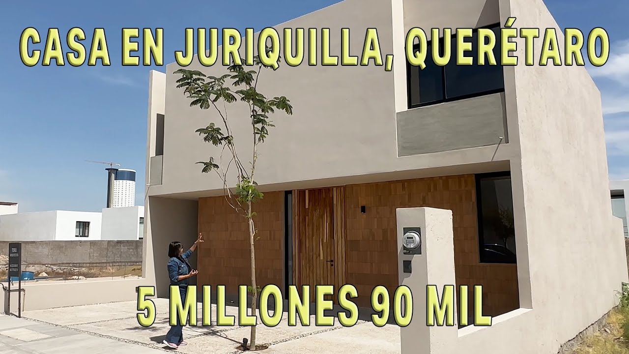 Moderna casa en Juriquilla, Querétaro, 5 millones 90 mil pesos - Q2F215