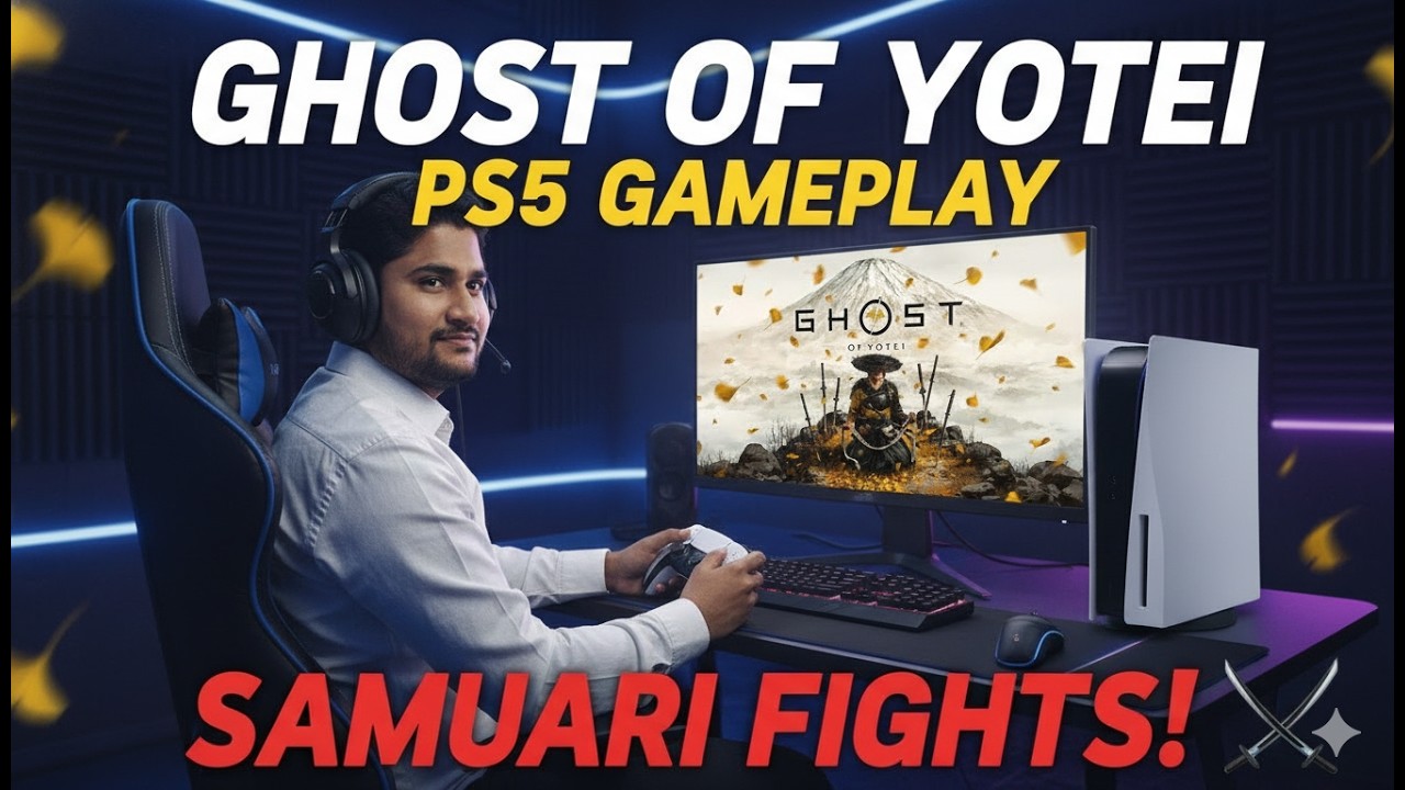 GHOST OF TSUSHIMA PS5 - Samurai Master vs. Enemy | Epic Showdown