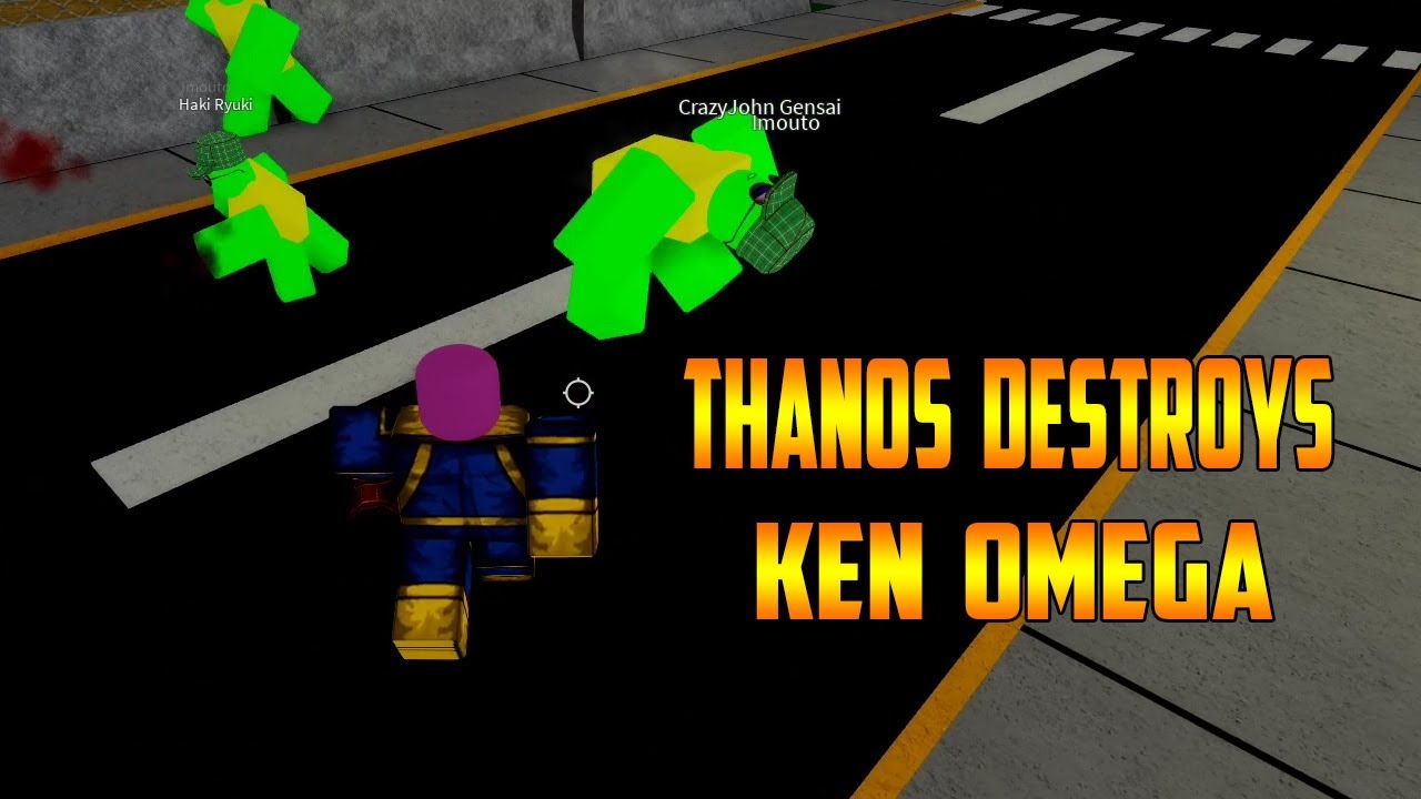 Thanos DESTROYS Ken Omega pt.2! | Roblox Ken Omega