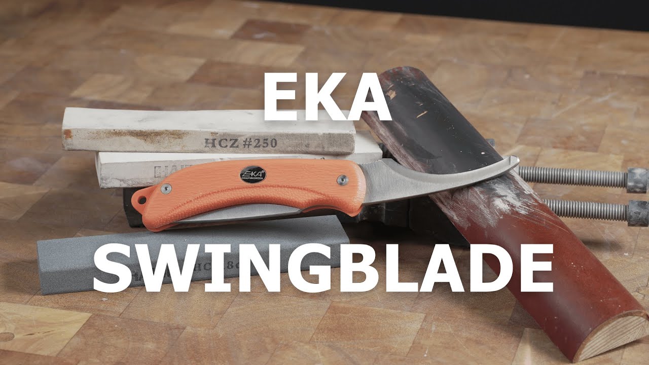 Eka Swingblade avausveitsen teroitus