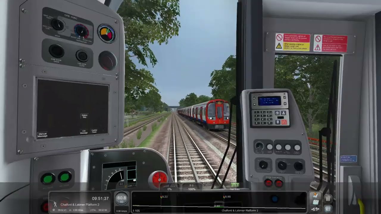 Train Simulator Classic 2024: Metropolitan Line | T403 0950 Amersham - Aldgate (All Stations)
