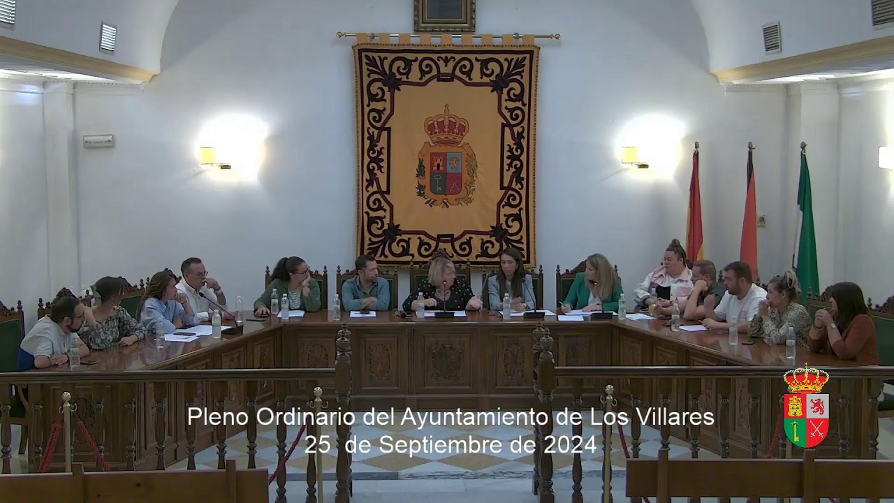 Pleno Ordinario de 25 de Septiembre de 2024 Ayuntamiento de Los Villares
