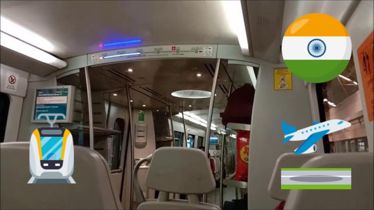 World-class Delhi Airport Metro Express: New Delhi to IGI Terminal 3