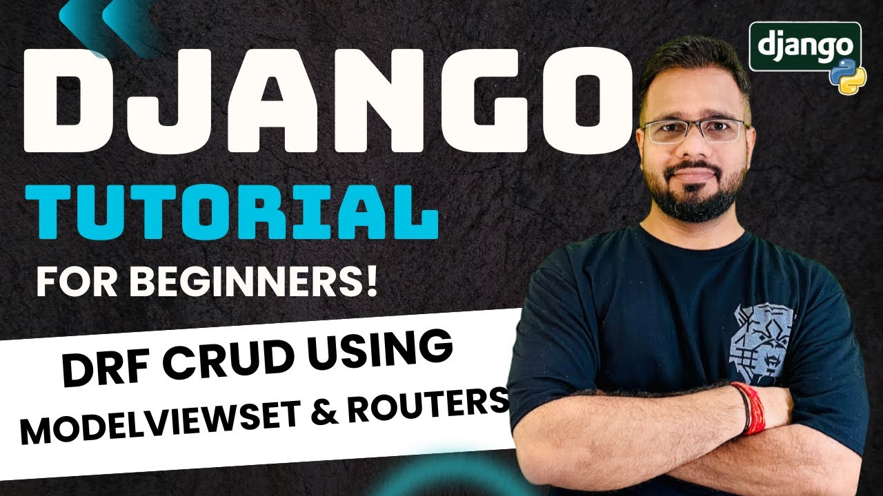 Django Tutorial in Hindi #61 - Django REST Framework ModelViewSet & Routers