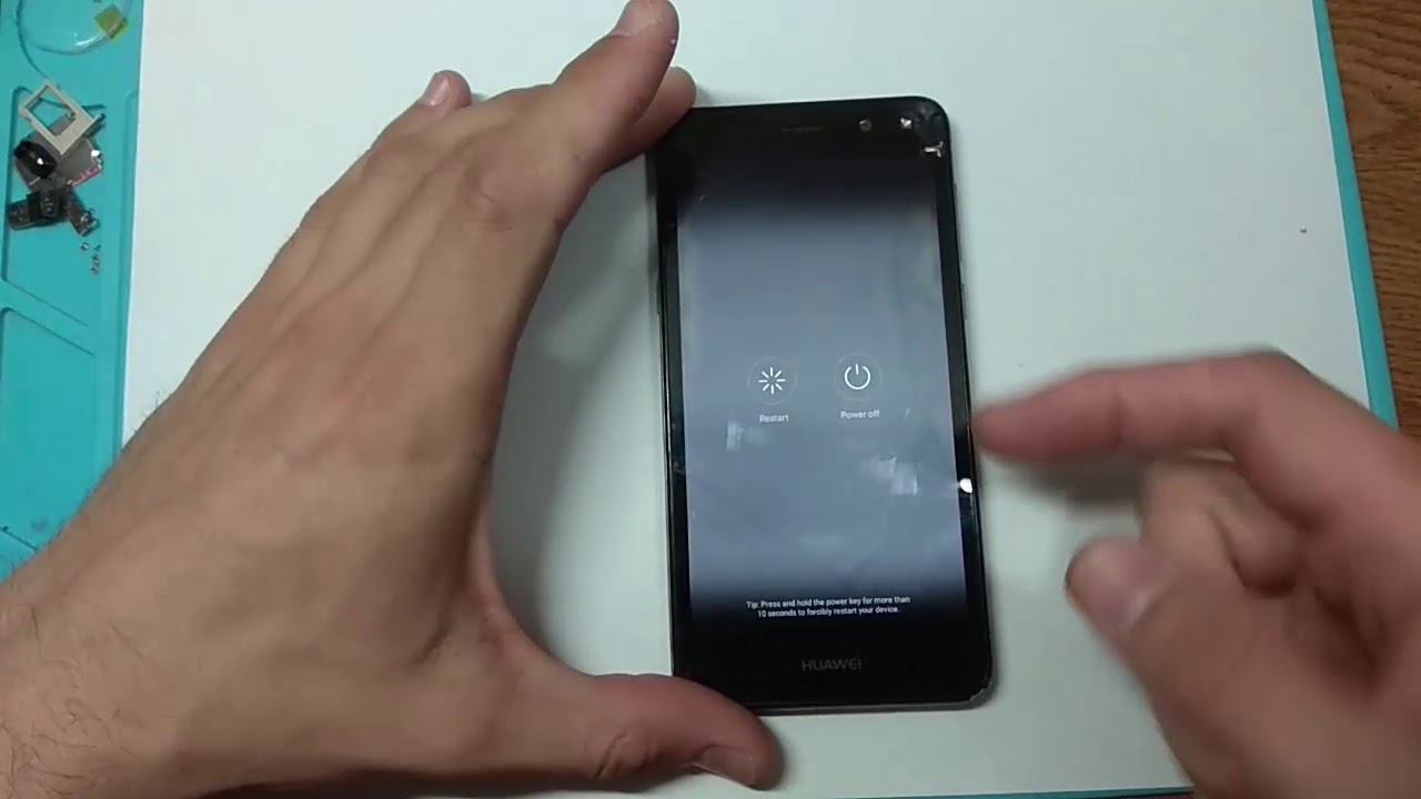 Сброс настроек и разблокировка гугл аккаунта на HUAWEI Y5 2017 MYA L22