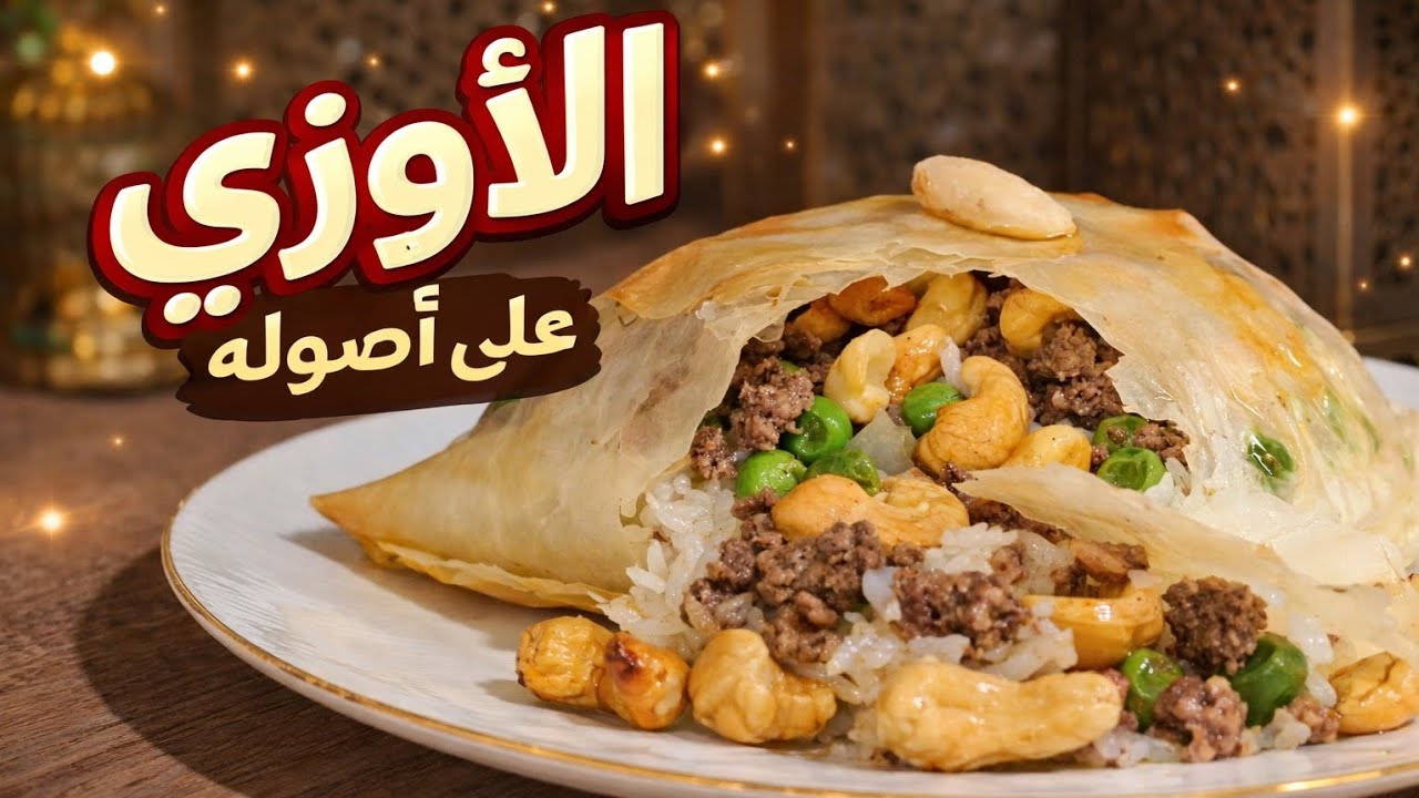 سر الأوزي المفلفل مثل المطاعم!