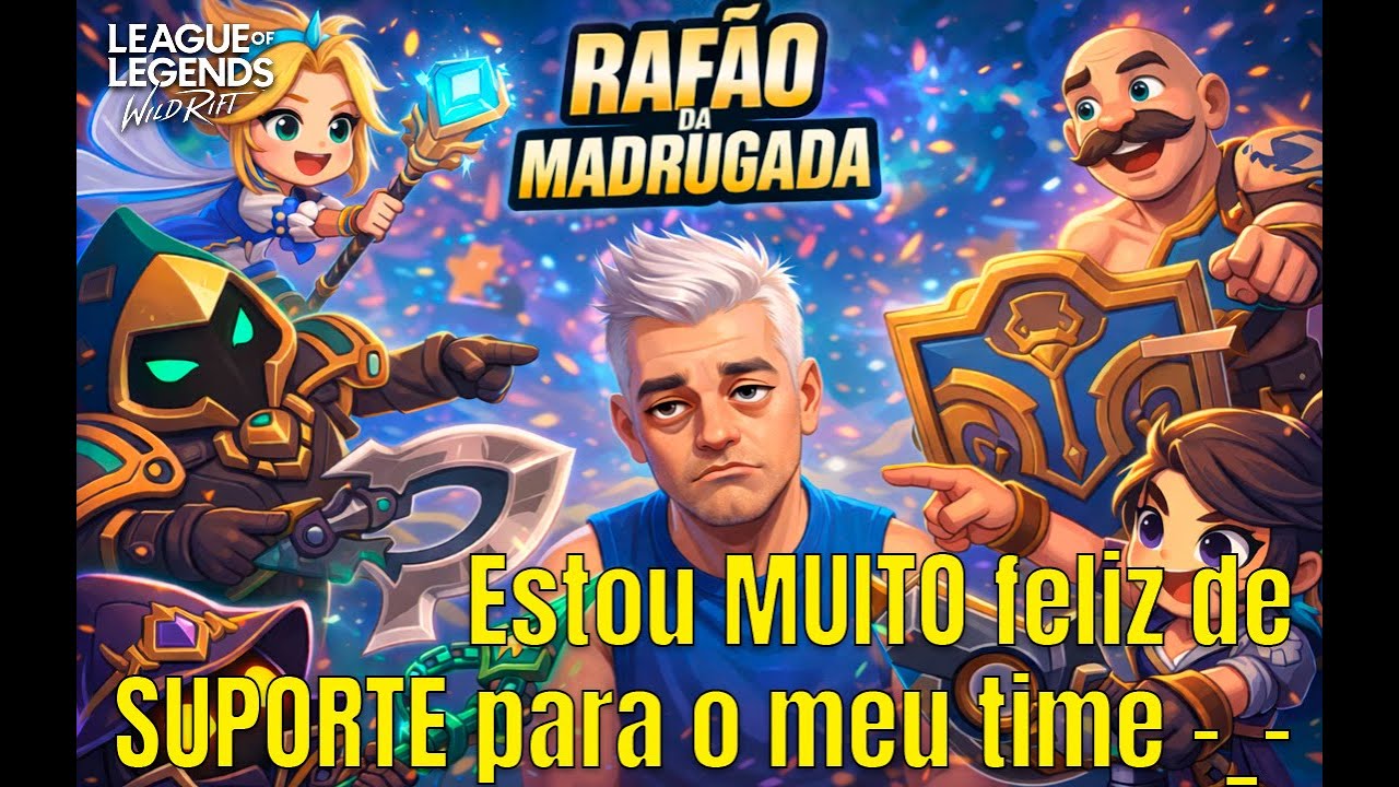 Rafão da madrugada - Suporte é divertido (pros outros)