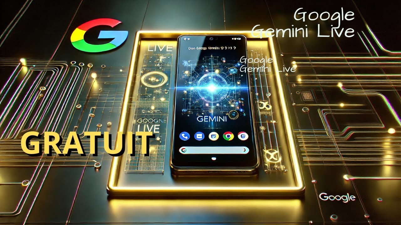 Gemini Live Français Et Gratuit : Comment changer les voix et utiliser Gemini Live Gratuitement 😋