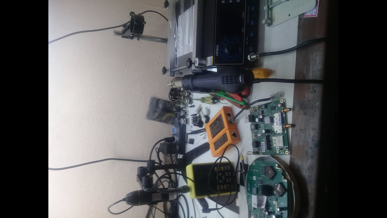 manutenção e reparo em mikrotik rb912 defeito não liga   parte 1