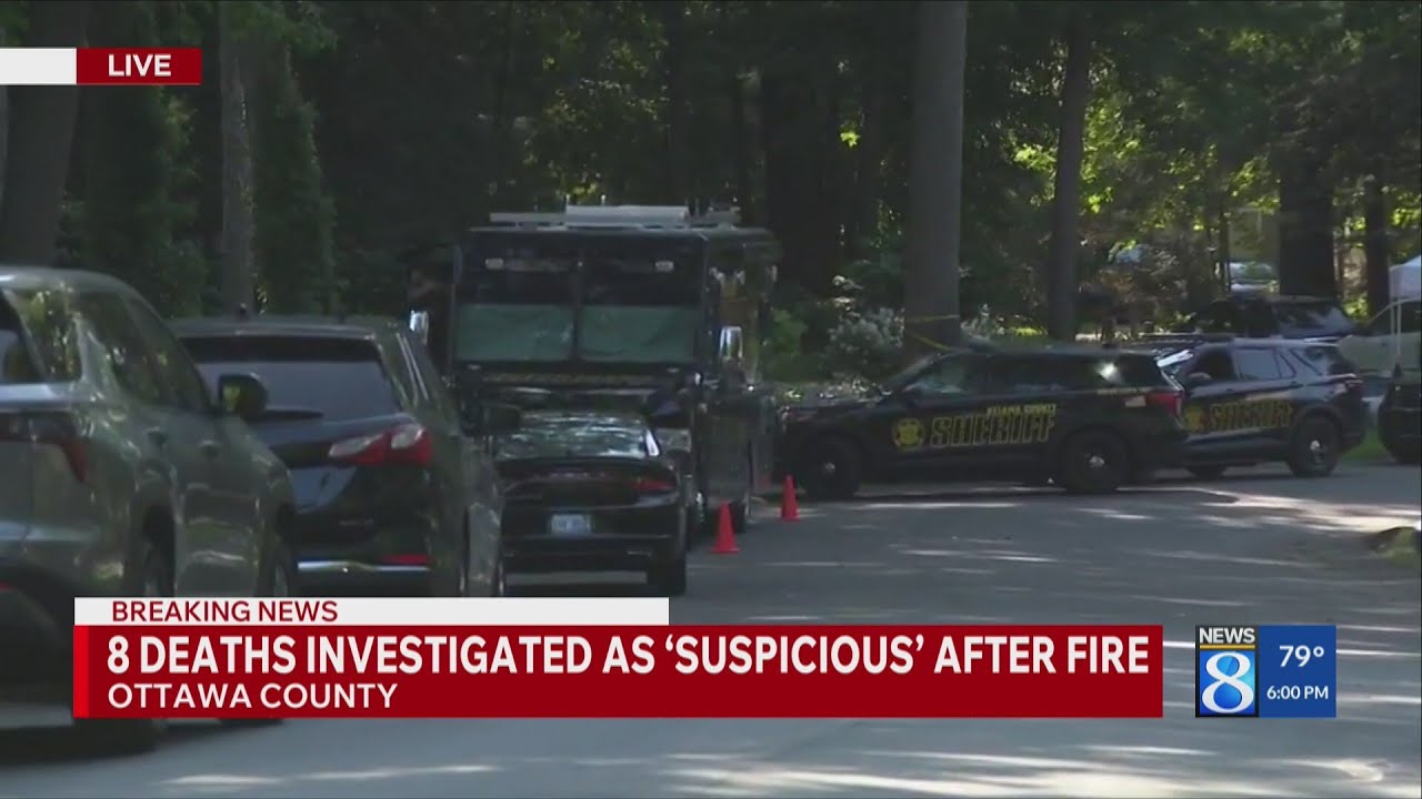 Deputies: 8 deaths investigated as &lsquo;suspicious&rsquo; after Grand Haven Township fire