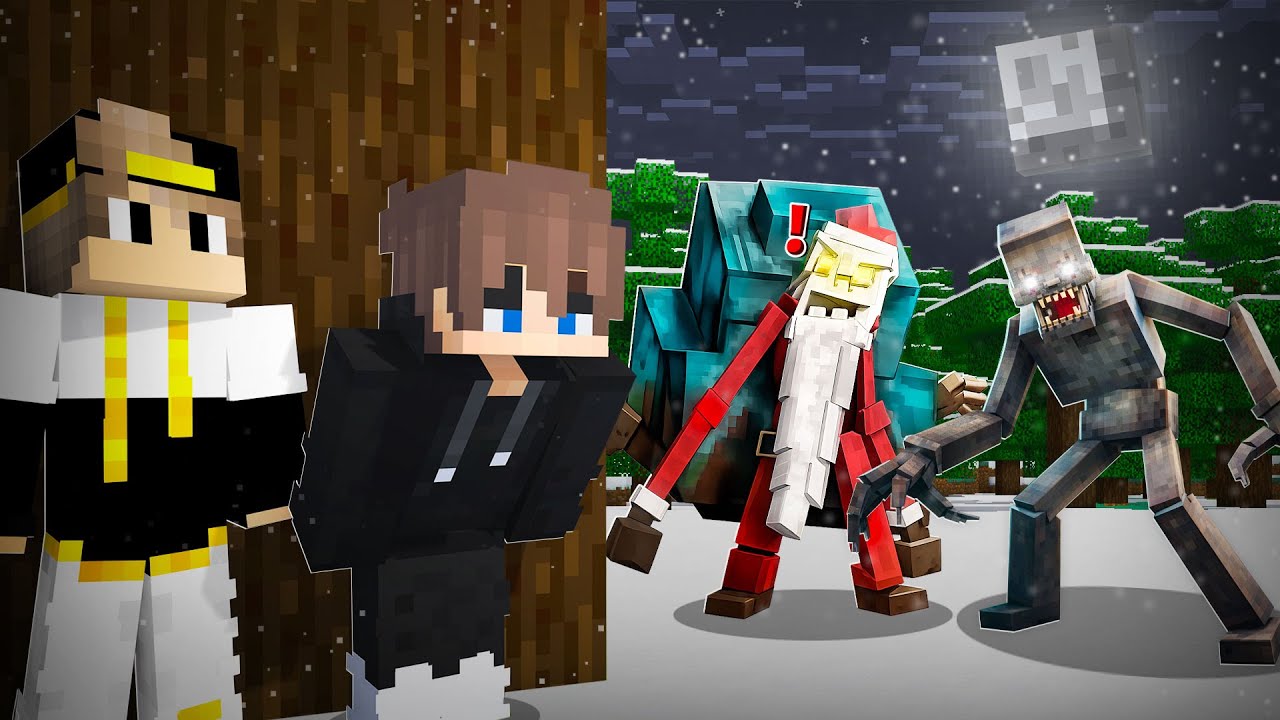 🎅 SANTA CLAUS BIZNI OʻLDIRMOQCHI! | DO'STIM BILAN MINECRAFT