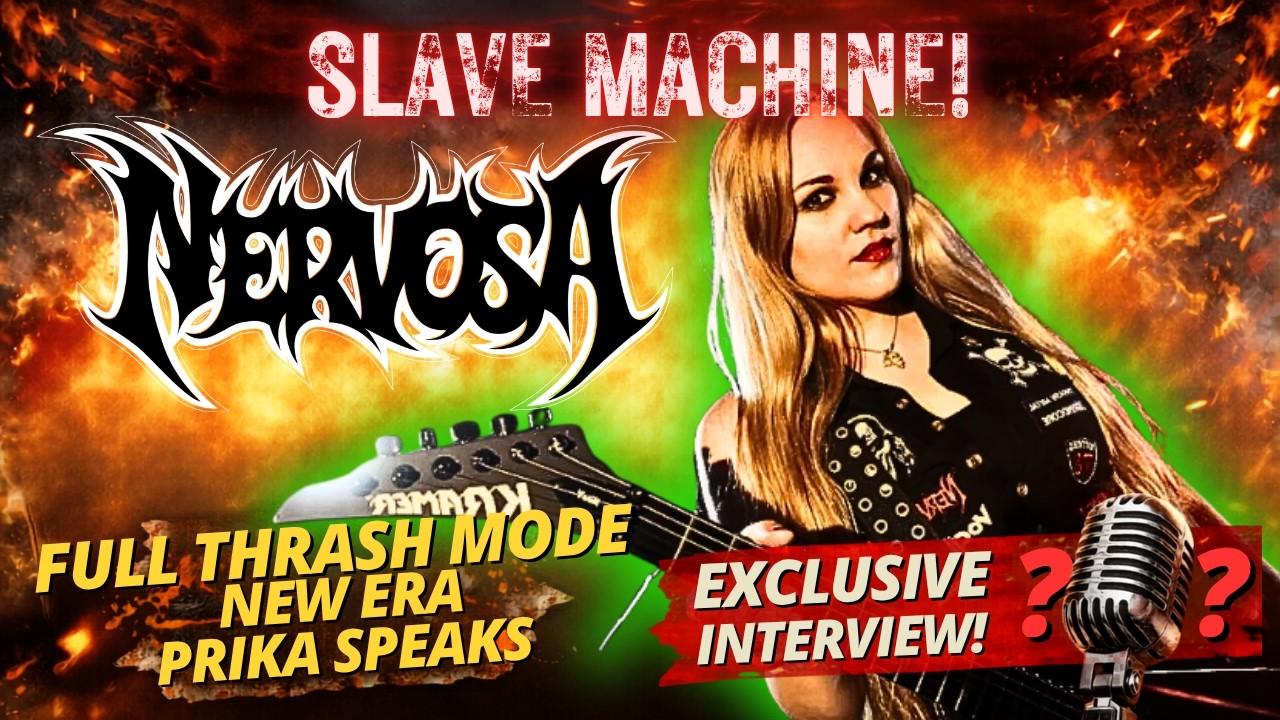 NERVOSA Interview 2026 | Prika Amaral on Slave Machine, Vocals & New Era