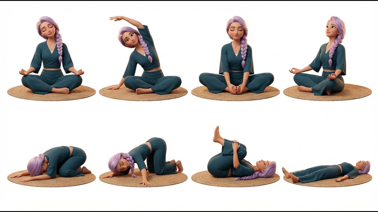 15 Mins Bedtime Yoga for Deep Sleep – No More Insomnia!