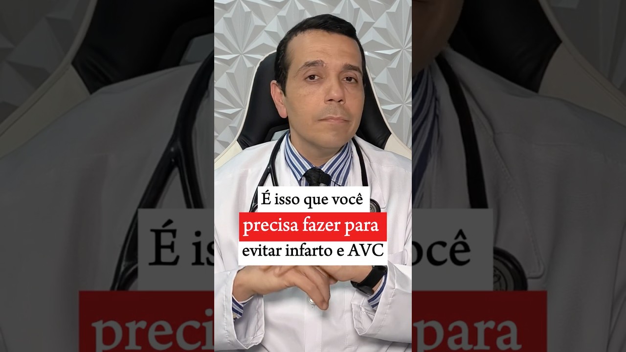 ⚠️ O que voc&ecirc; deve fazer para evitar um infarto ou AVC?