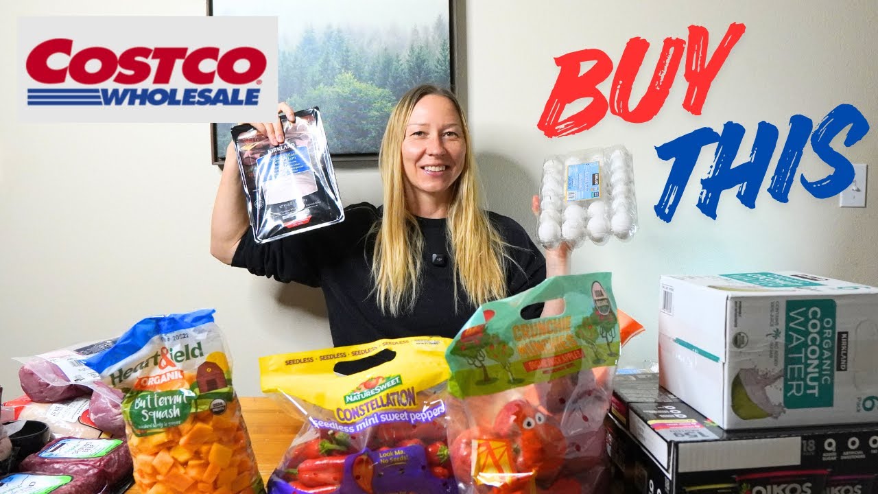 Costco Haul for Women Starting Their Health Journey at 40+