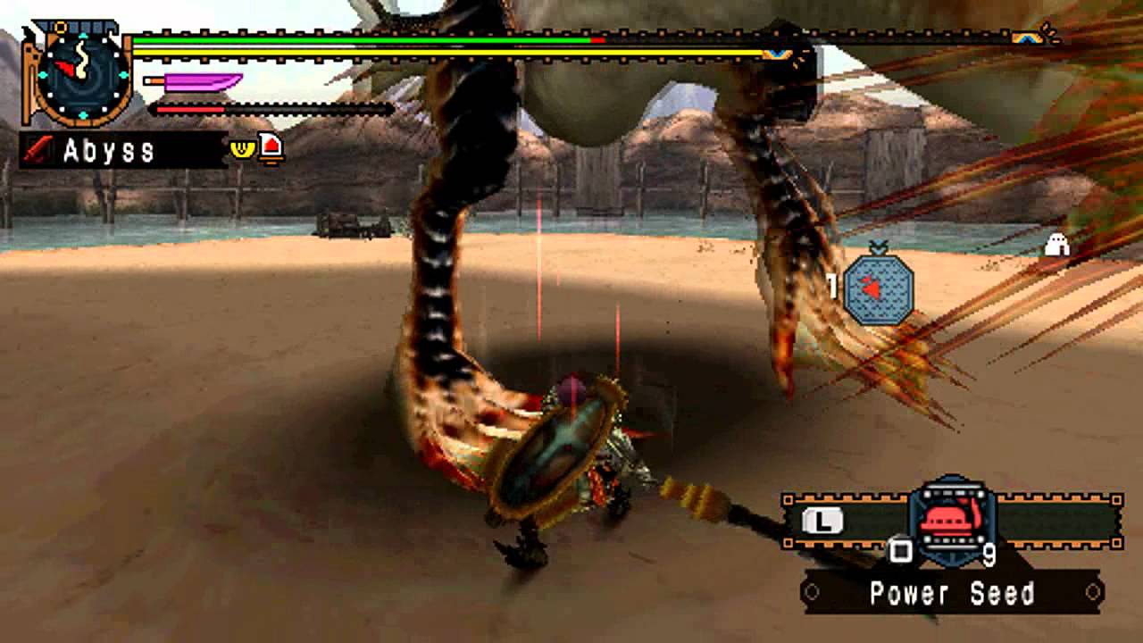 ┌MHFU-MHP2G┘ ~HR.7~ Plesioth [LS] in 2:41min [Arena]