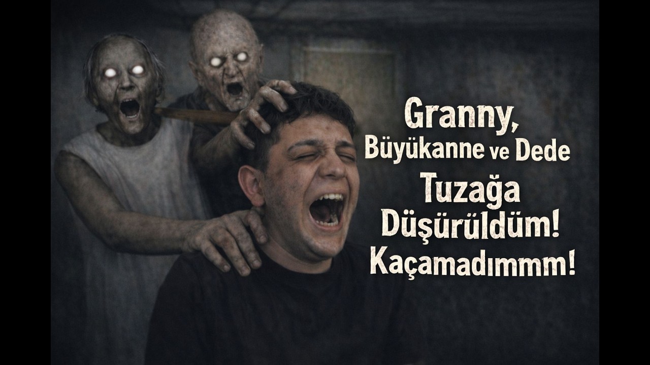 GRANNY 2 BÜYÜKANNE VE DEDE BENİ ARAYA ALDILAR KORKU OYUNU(GRANNY 2)