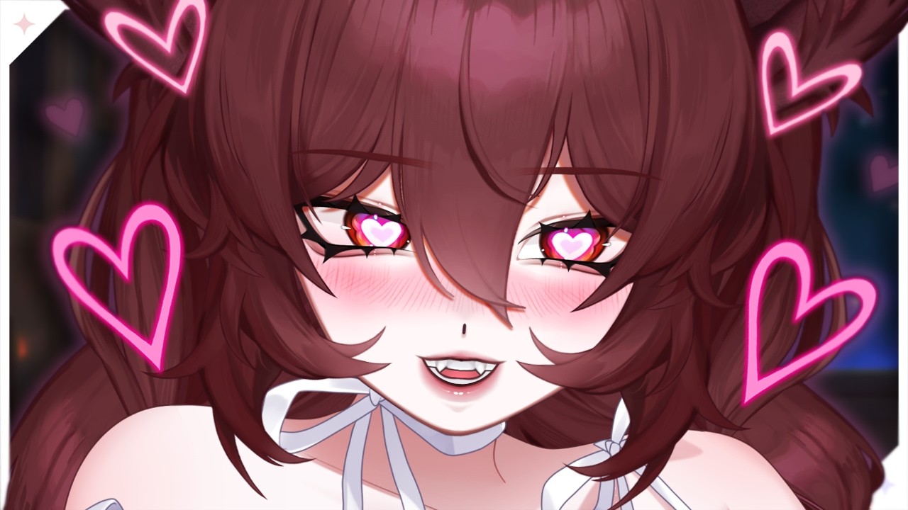 [Vtuber ASMR] 3Dio Ear Touching  Kisses  Heartbeats & cozy tingles to fall asleep to 😴