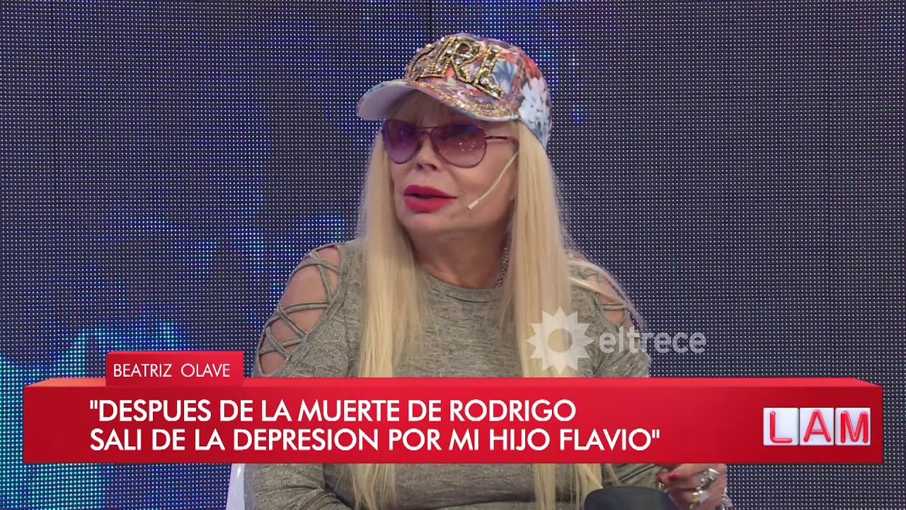 Beatriz Olave contó la depresión que tuvo por la muerte de Rodrigo