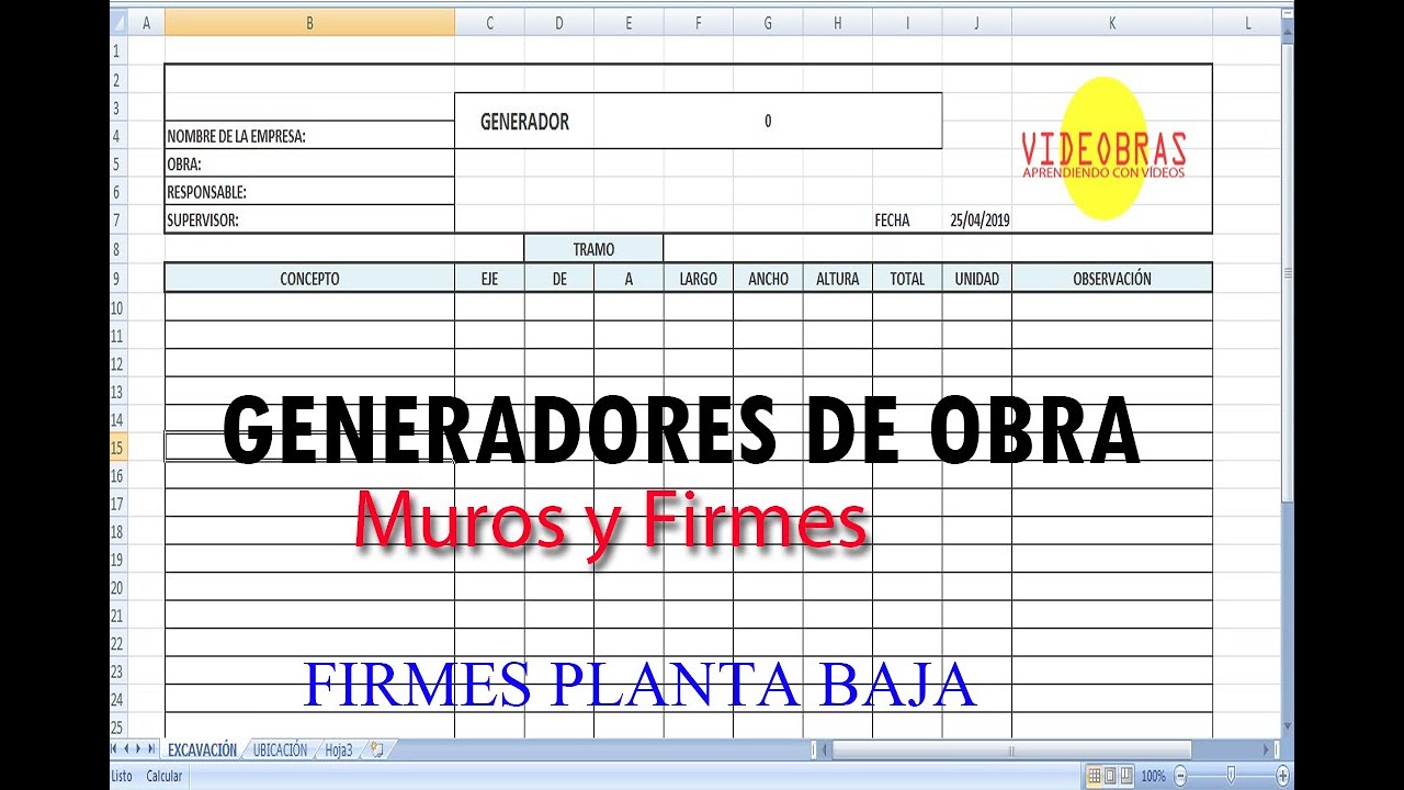 GENERADORES   FIRMES PLANTA BAJA