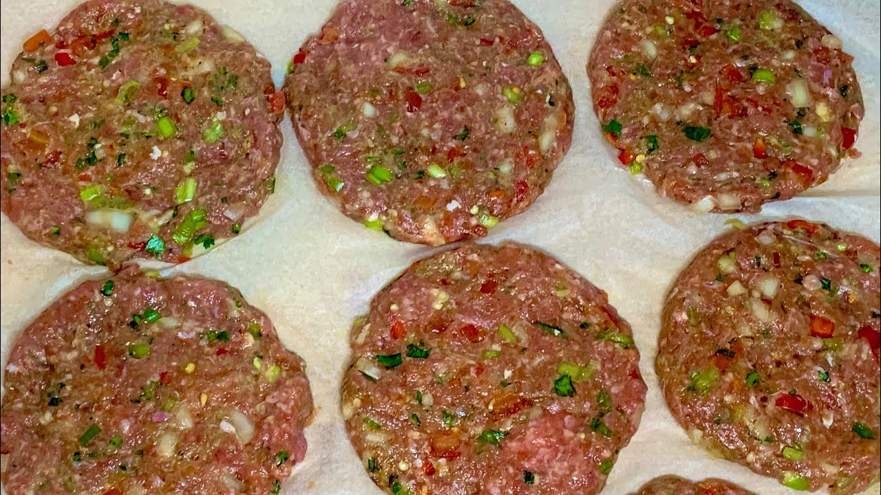 CHAPLI  KABAB  AFGHANI / چپلی کباب /چپلی کباب افغانی