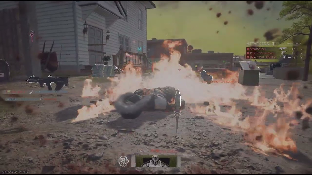 Your head got sliced with the axe bt Steward and its Victory