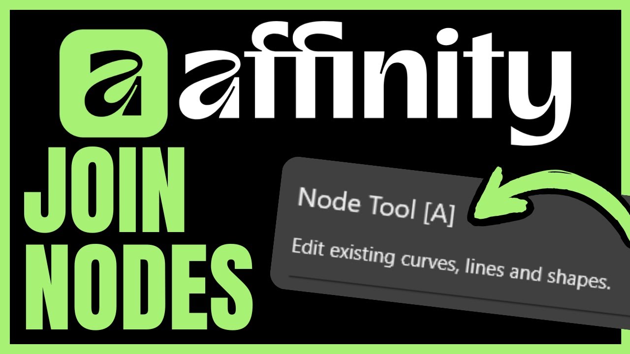 How To JOIN NODES In Affinity Designer (QUICK & EASY) 2026