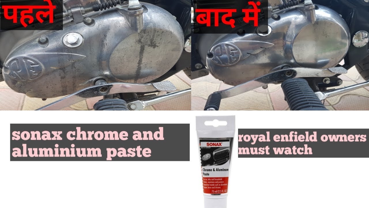 Sonax chrome and aluminium paste review