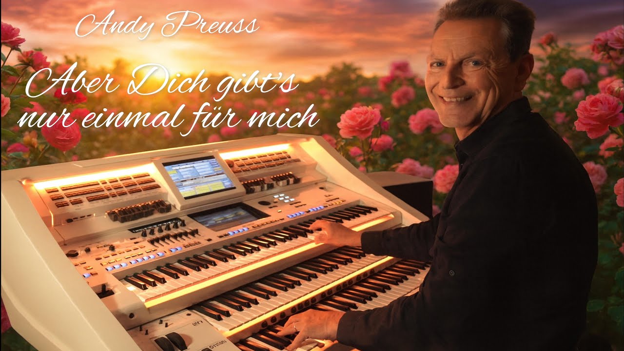 Aber dich gibt's nur einmal für mich ❤️ Andy Preuss an der TriStar Orgel (Wersi - Yamaha - Ketron)