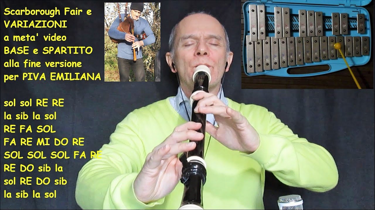 Scarborough Fair (Flauto - Glockenspiel) Cornamusa Emiliana
