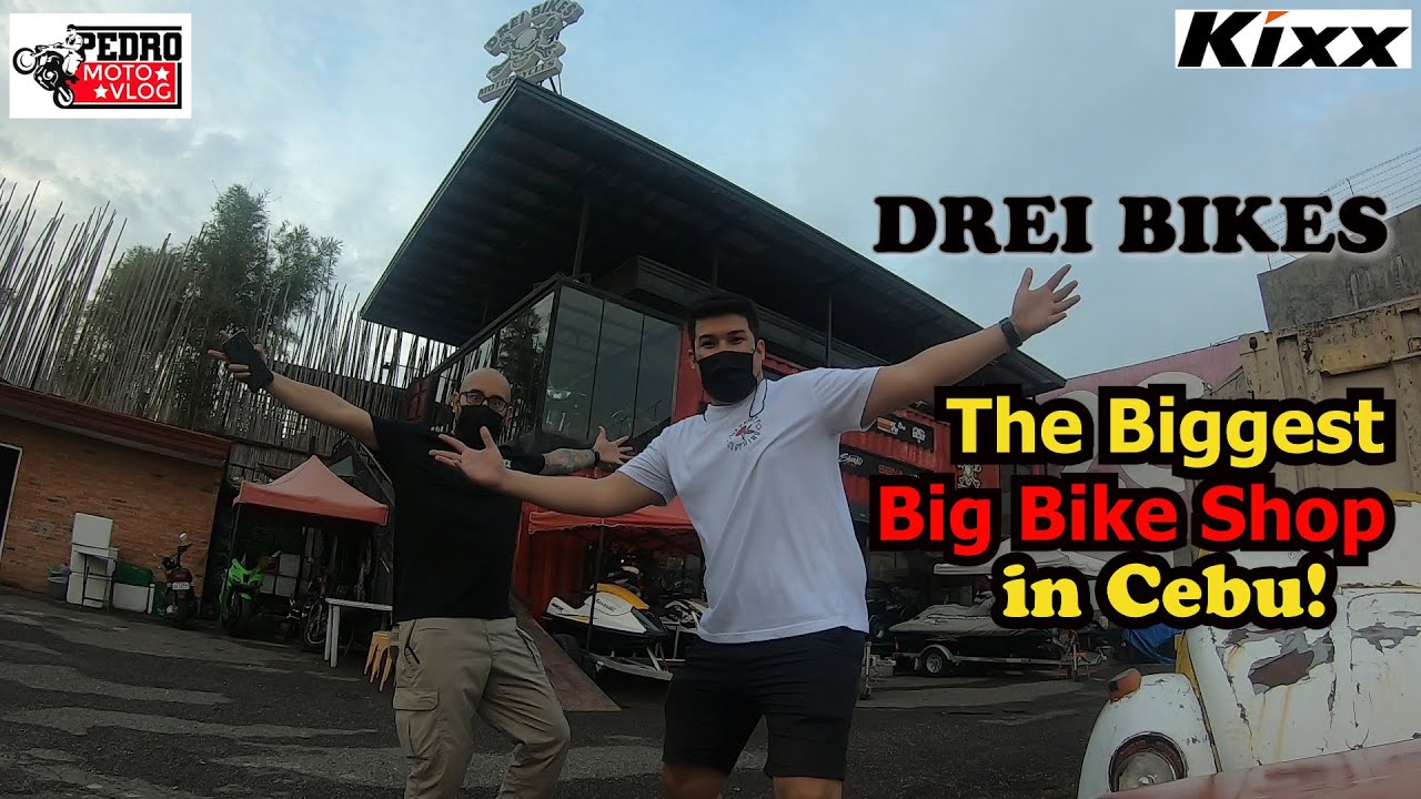 What's Inside Drei Bikes | Big Bike Shop in Cebu | Pedro MotoVlog