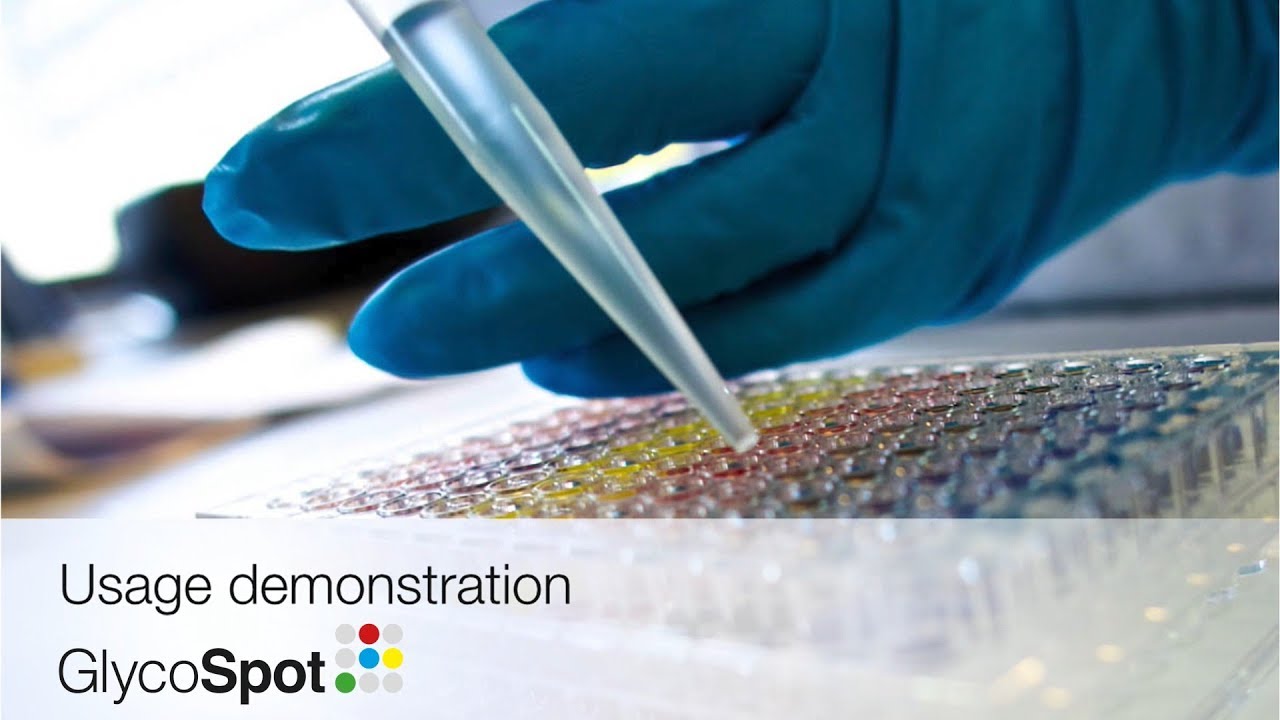 GlycoSpot 96-well plate usage demonstration