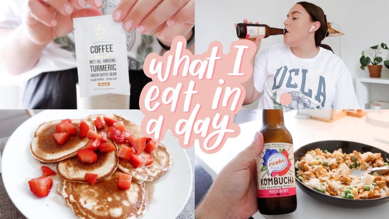What I Eat In A Day - calorie tracking + how I hit my macros! 🥞☕️ Georgia Richards