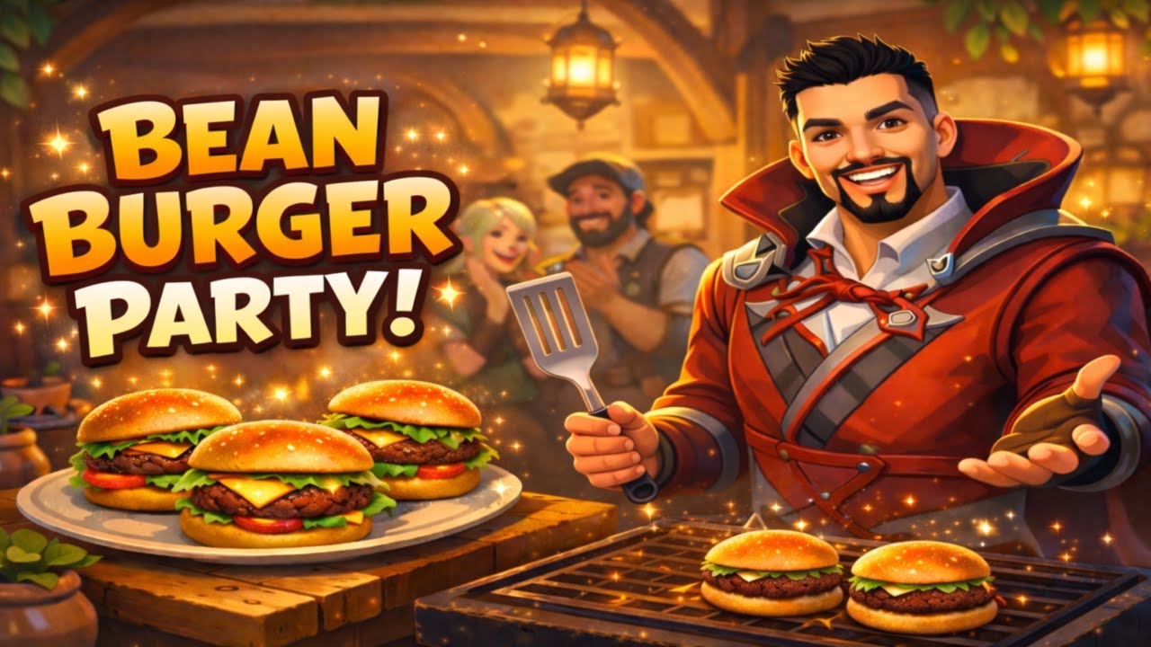 Bean Burger Party! 🍔 Making Gold with the Community