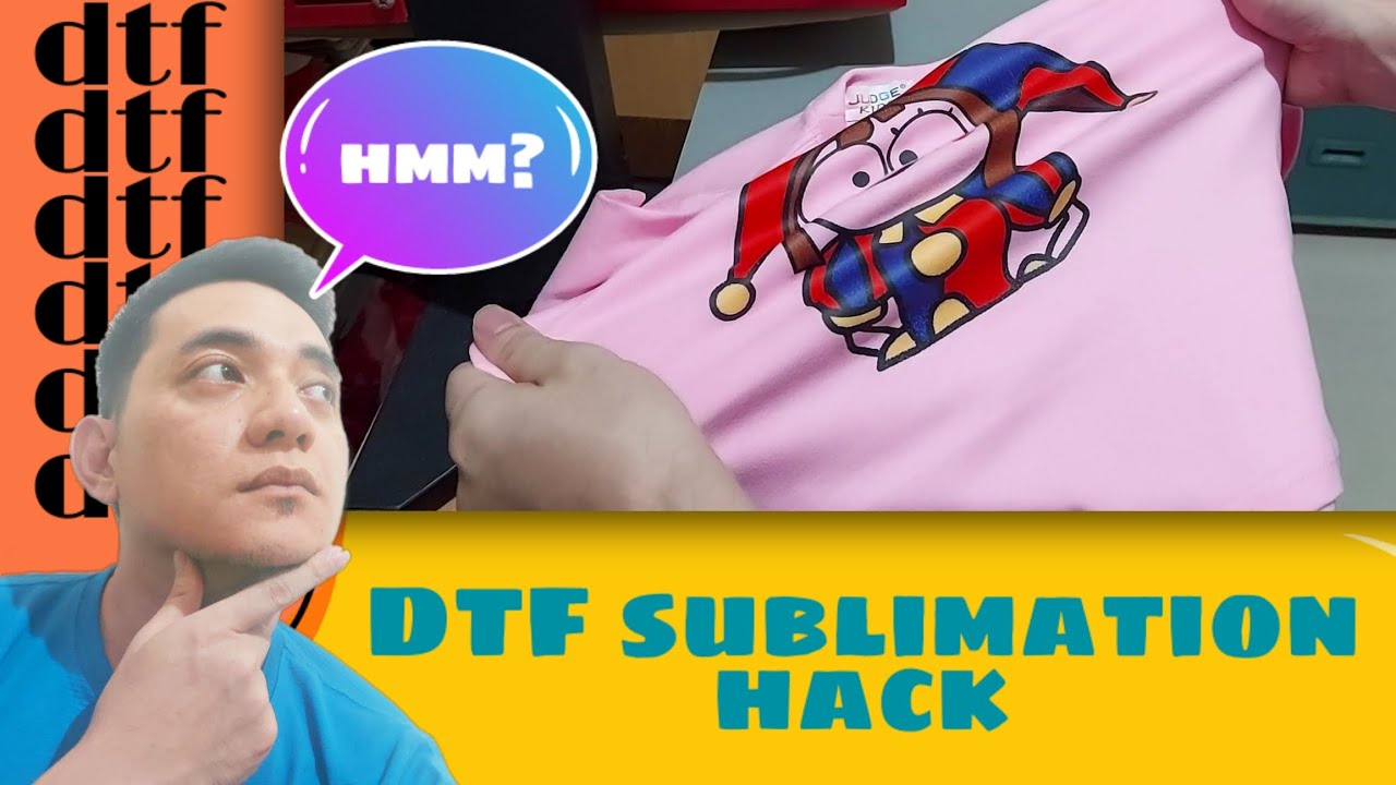 DTF Sublimation Hack on cotton Tshirt. what do you think?