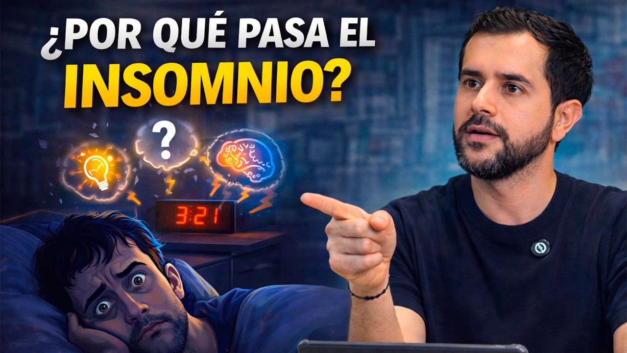 ¿Qué pasa en tu cerebro cuando tienes insomnio? | Explicado por un neurólogo