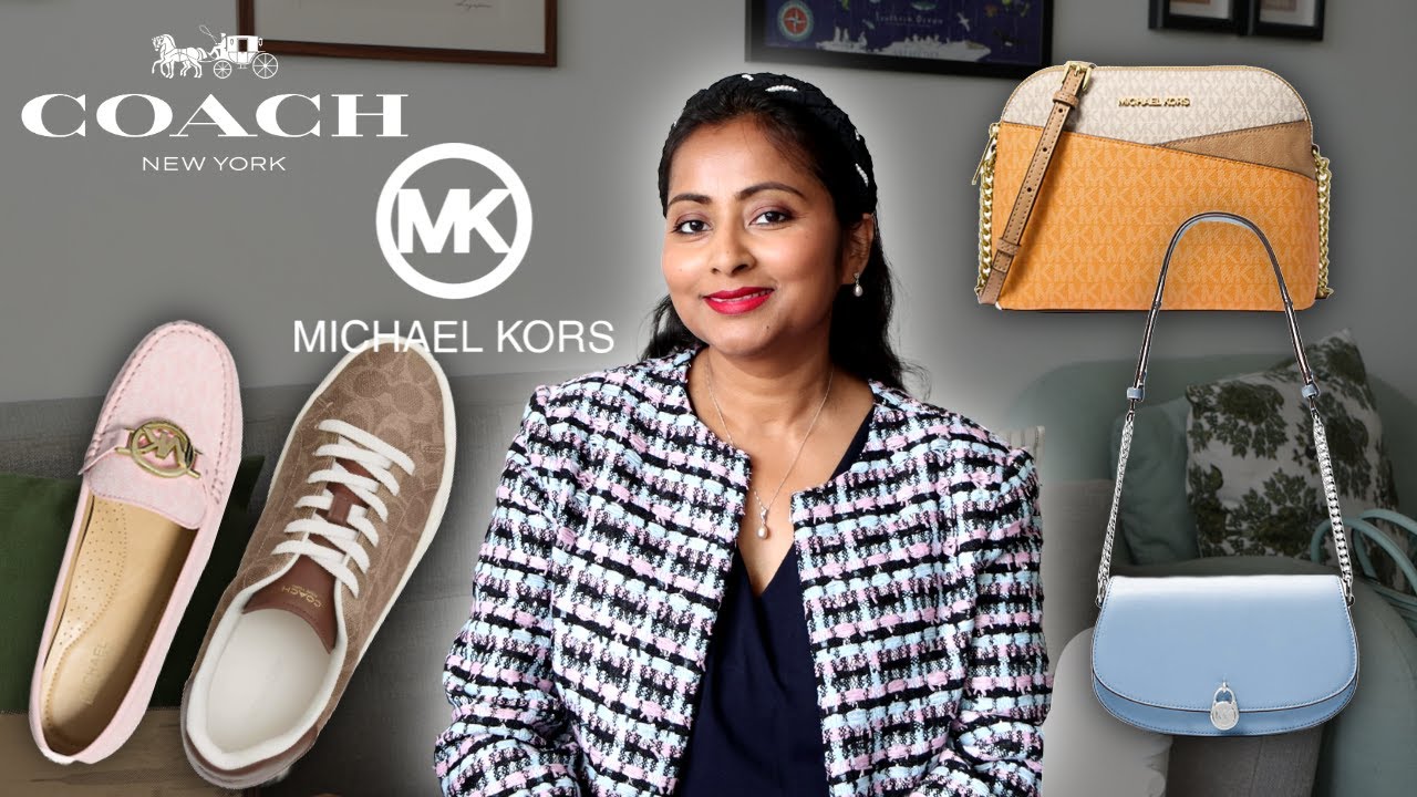 Coach & Michael Kors Sale Haul & Try On | Handbags & Shoes