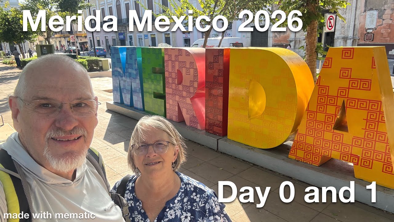 Merida  Mexico first full day - Jan 21 - 22 2026
