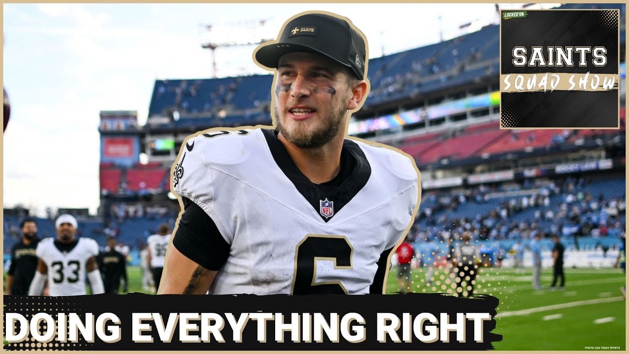 SAINTS SQUAD SHOW: Tyler Shough's PERFECT START To First Offseason As New Orleans' Franchise QB