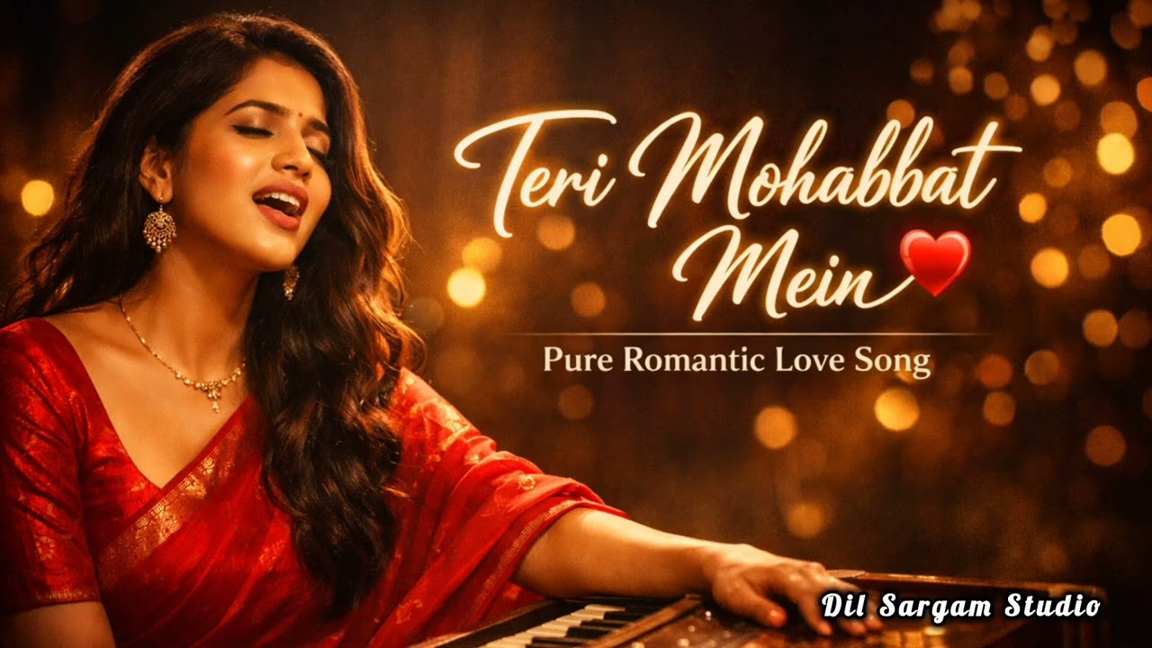 Teri Mohabbat Mein ❤️ | Romantic love song |  Hindi Love song | Dil Sargam Studio| New Hindi Song 