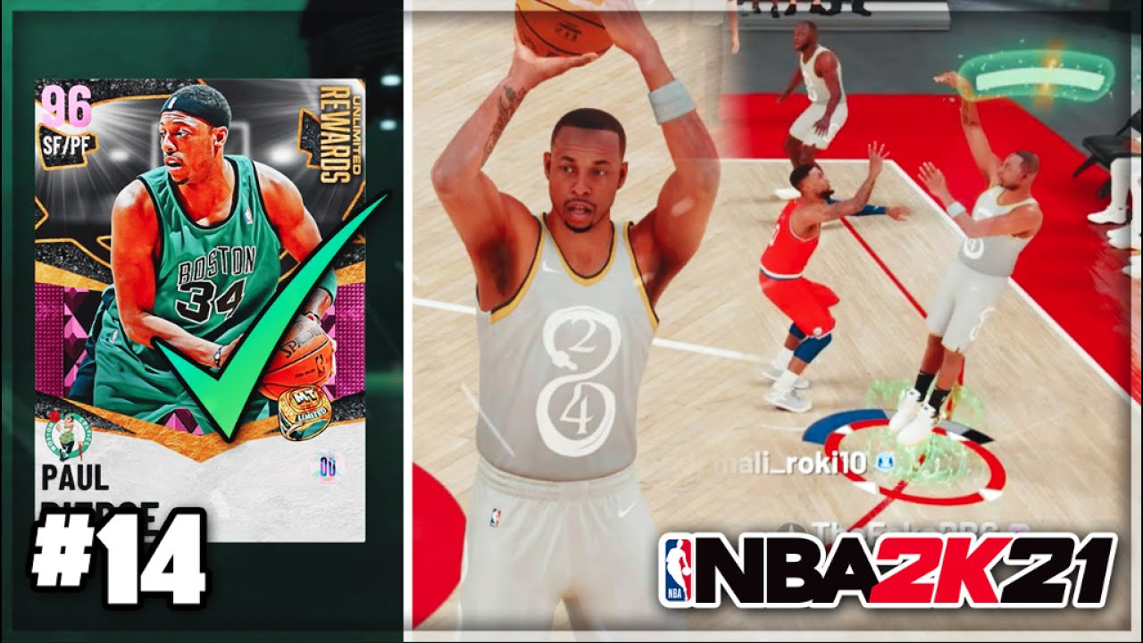 THIS FREE PINK DIAMOND IS THE BEST PLAYER IN THE GAME BY FAR!! | NBA 2K21 MyTEAM Journey #14