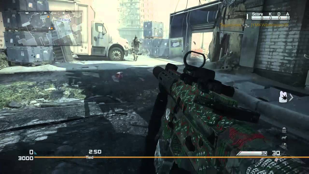 Call of Duty: Ghosts (PS4) wtf moment, bug or what?