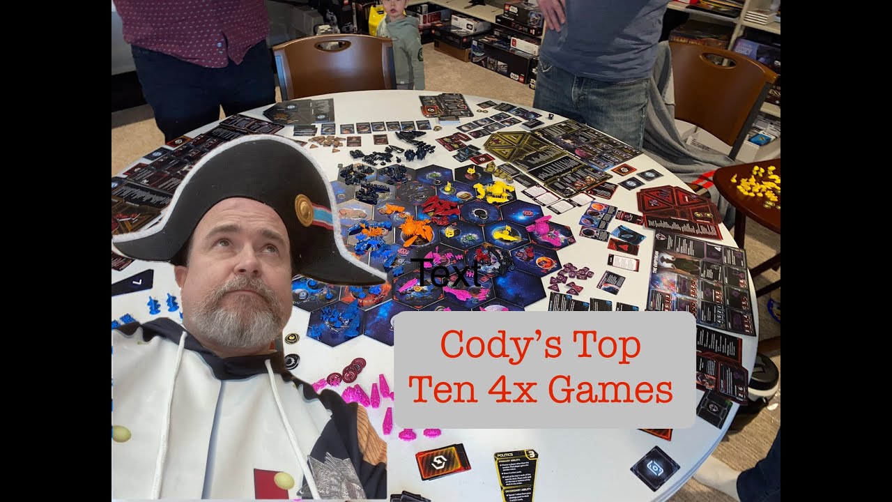 TDG: Cody's Top Ten 4x Games (August 2025)