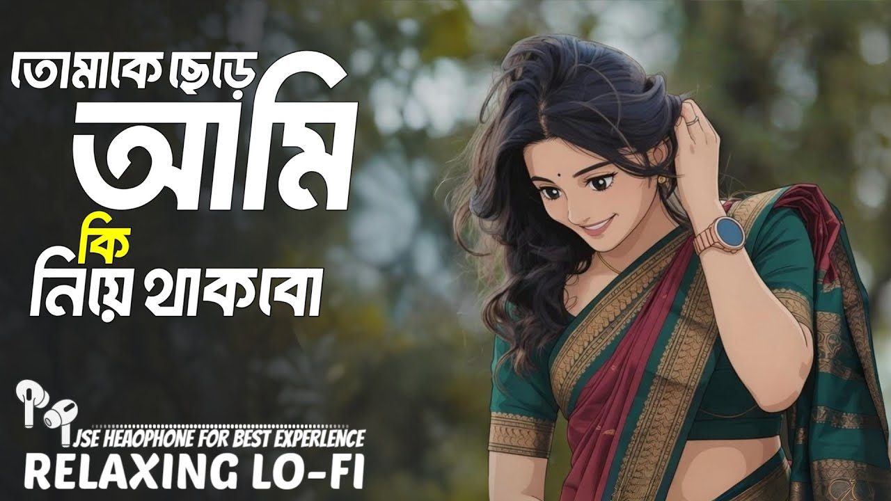 Tomake Chhere Ami Ki Niye Thakbo┇তোমাকে ছেড়ে আমি কি নিয়ে থাকবো┇Bangla Lo-fi Song┇Relaxing Lo-fi 