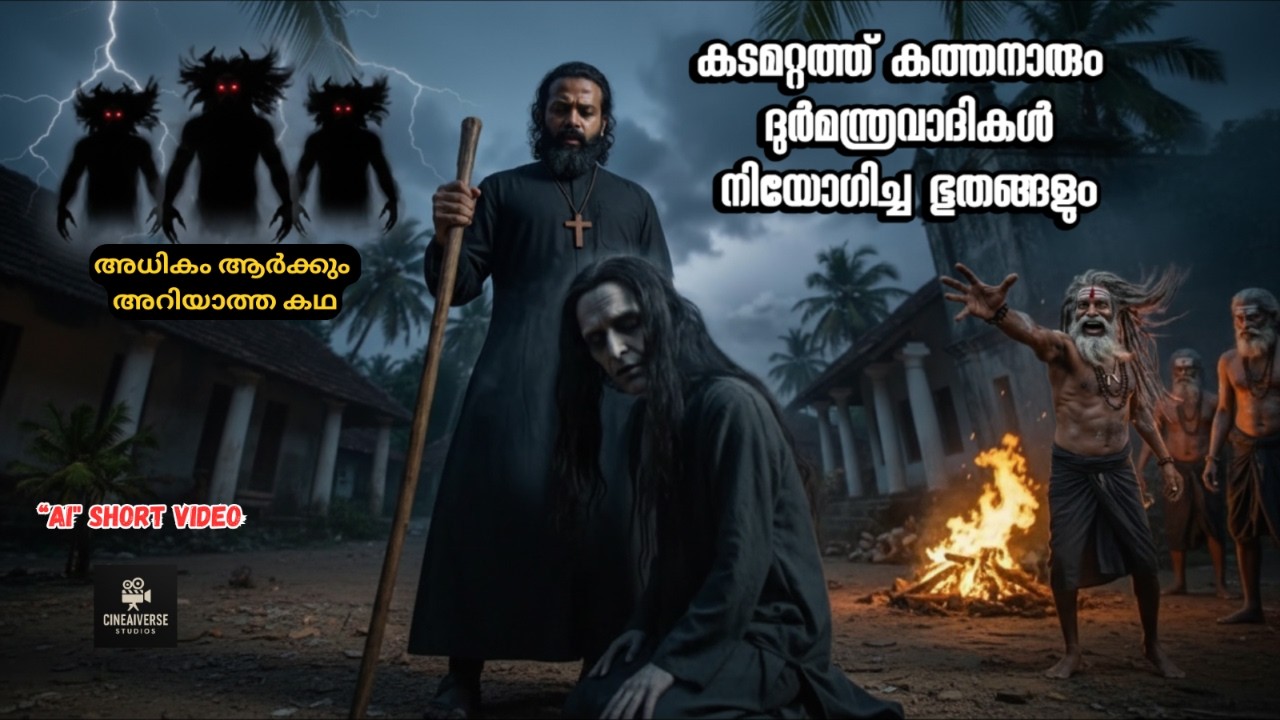 കടമറ്റത്ത് കത്തനാരും ദുർമന്ത്രവാദികളും / Kadamattathu Kathanar & The Sorcerers / AI SHORT STORY .