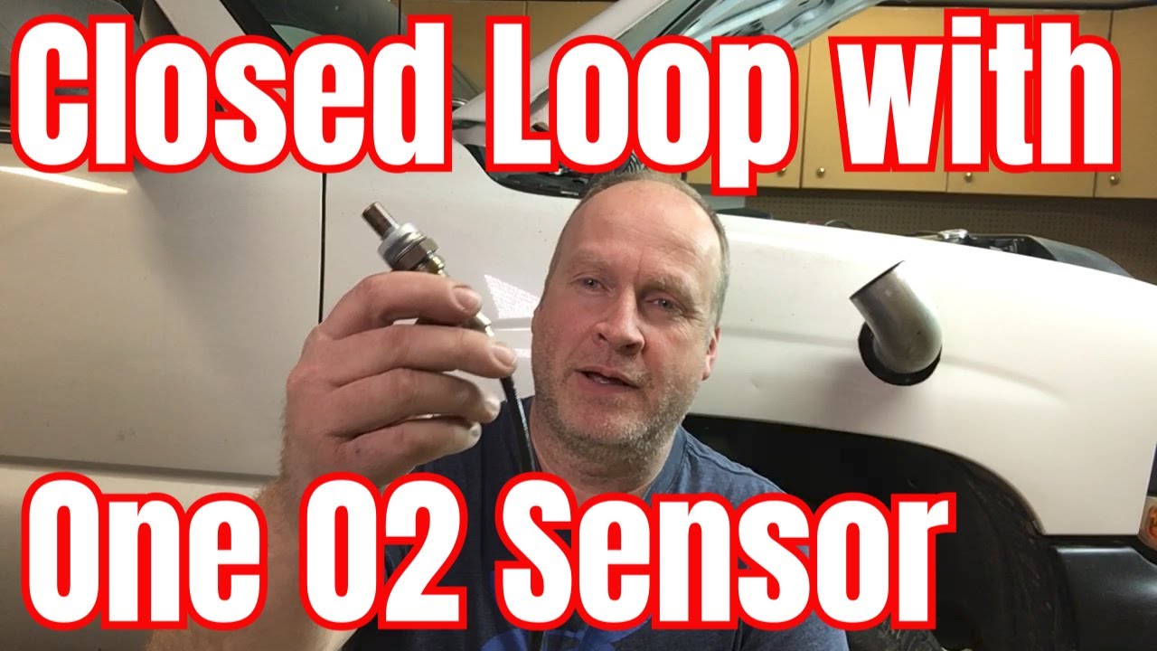 Closed Loop with One O2 Sensor in Downpipe of Turbo.