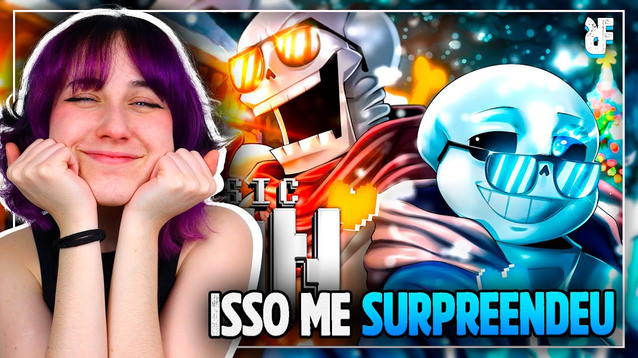 GOSTEI MUITO!!! REAGINDO a Esquele-Bros | Sans e Papyrus (Undertale) | Papyrus Da Batata| FERU REACT