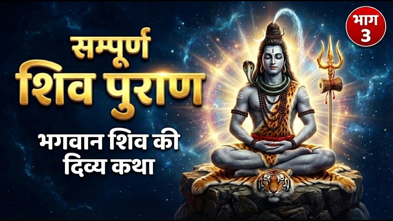 सम्पूर्ण शिव पुराण (भाग 3) | Shiv Puran in Hindi (Part 3/4) | शिव पुराण कथा
